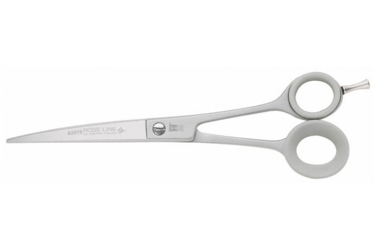 Ножницы для стрижки животных Witte Rose Line изогнутые, 7,5", арт. 82076