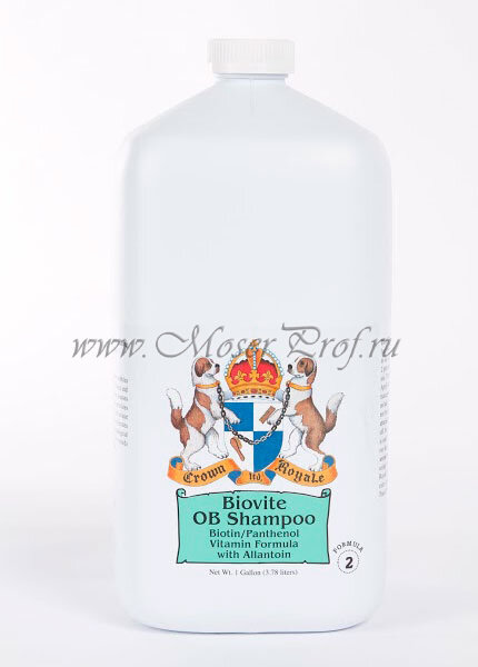 Шампунь Crown Royale Biovite №2 (концентрат), 3,8 л (арт. 010130)