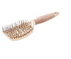 Щетка для волос продувная Olivia Garden Щетка для волос Ceramic+Ion Nano Thermic Flex Pro, с нейлоновой щетиной, арт. BR-NT1PC-FLPRO