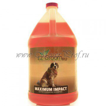 Шампунь мощный очищающий, EZ Groom Maximum Impact  3,8 л (арт. MAXI1GE5)