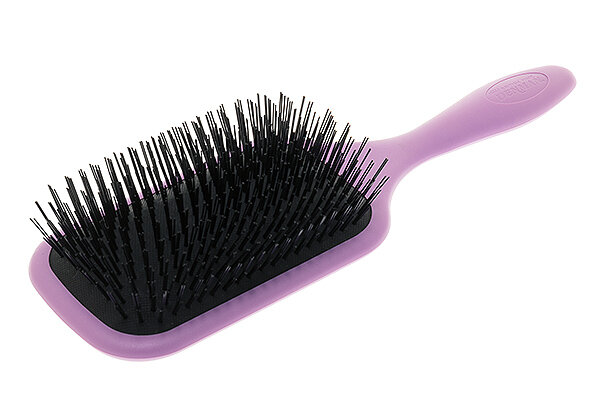 Щетка массажная с нейлоновой щетиной Denman Tangle Tamer African Violet, арт. D90L/D090LVLT