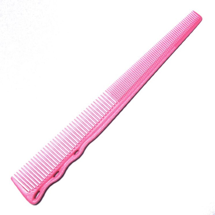 Расчёска для стрижки розовая, арт. YS-234 pink