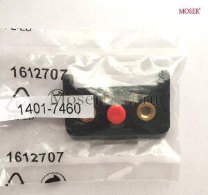 Планка ножа со штифтом для машинок Moser серии 1400, черная (арт. 1401-7460)  (1401-7460)