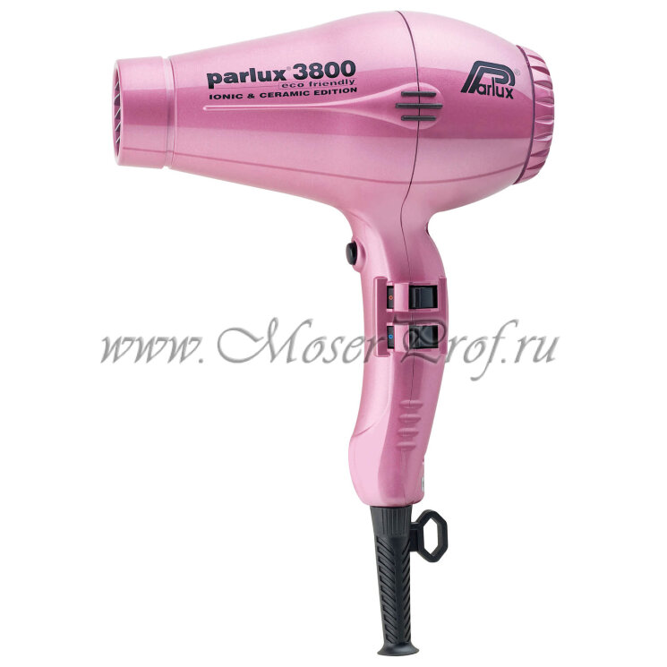 Профессиональный фен Parlux 3800 Eco Friendly Ionic Ceramic 2100W розовый