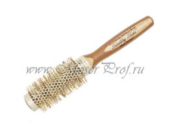Термобрашинг Olivia Garden Healthy Hair Ceramic + ion бамбуковый, с нейлоновой щетиной 33 мм., арт. OGBHHT33