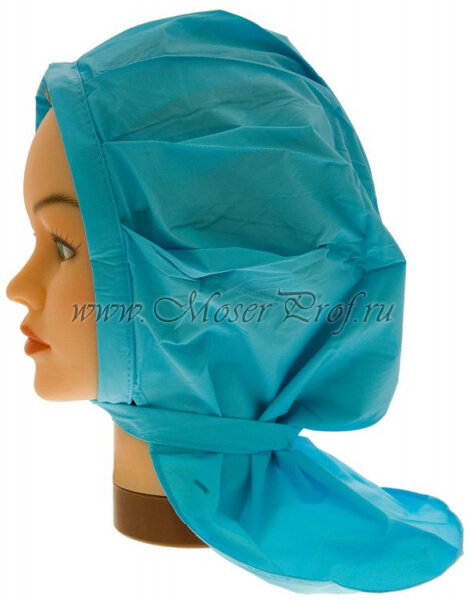 Шапочка Sibel PLASTI-CAP VELCRO для химической завивки голубая, арт. 501093203