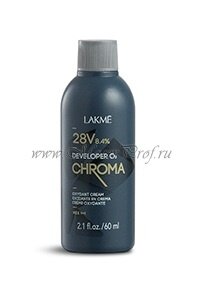 Стабилизированный крем-окислитель LAKME CHROMA DEVELOPER 28V  8,4%  60 мл., арт. 72311  (72311)