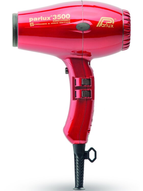 Профессиональный фен Parlux 3500 Supercompact Ionic Ceramic 2000W красный, арт. P31CI-красн