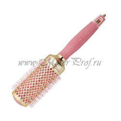 Термобрашинг Olivia Garden Nano Thermic Ceramic +Ion с нейлоновой щетиной, зол/розов., 44 мм., арт. PR-NT1PC-TH044-TP18