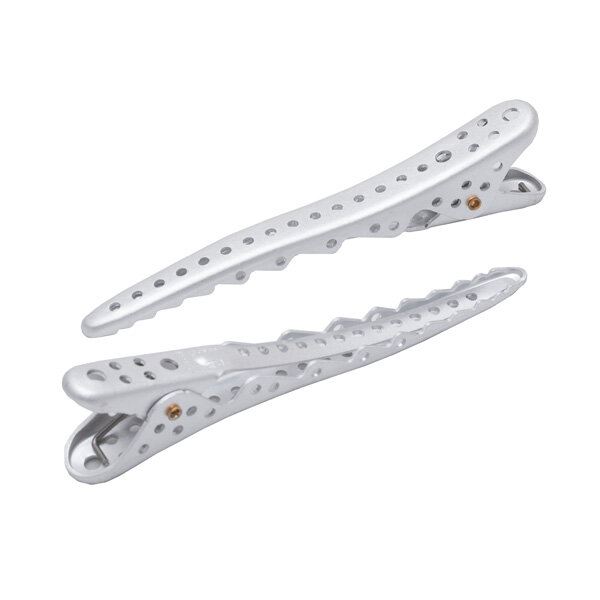 Зажимы new Shark Clip 8 шт. серебро, арт. Shark Clip silver