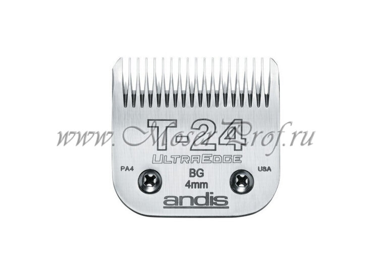 Сменный ножевой блок Andis Ultra Edge T-24 4 мм. (арт. 64150)