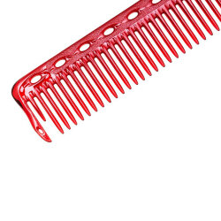 Расческа для стрижки с тонким обушком Y.S. Park красная, арт. YS-s339 red		