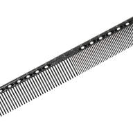 Расчёска для стрижки с линейкой черная, 20 см., арт. YS-G20 soft carbon		