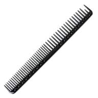 Расческа для стрижки с линейкой черная 22,8 см., арт. YS-G33 soft carbon		