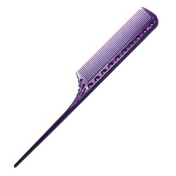 Расчёска с хвостиком фиолетовая 216 мм., арт. YS-101 purple