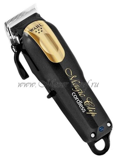 Профессиональная машинка для стрижки волос WAHL Magic Clip Cordless 5Star,  black&gold, арт. 8148-116