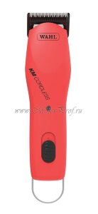 Машинка для стрижки собак и кошек WAHL KM Cordless 2-Speed коралловая, арт. 9596-216  (9596-216)