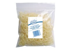 Резинки латексные Show Tech Natural Latex Bands бесцветные 1000 шт., арт. 65STE061