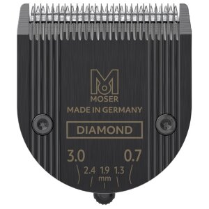 Ножевой блок Moser Diamond Blade Set c карбоновым покрытием, 0,7-3 мм., арт. 1854-7023 Moser (1854-7023)