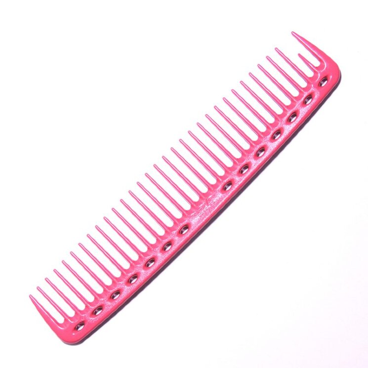 Расчёска редкозубая розовая, арт. YS-402 pink