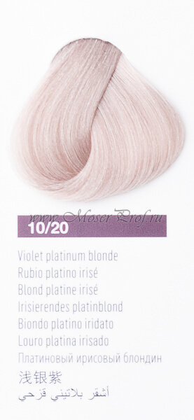 Крем-краска LAKME CHROMA 10/20 очень светлый блондин фиолетовый, арт. 79921