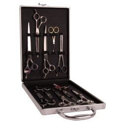 Чемодан грумерский Show Tech Groom-X для хранения 10 ножниц, цвет черный, арт. 85GRX016