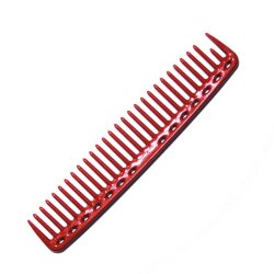 Расческа редкозубая красная, арт. YS-452 red