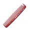 Расческа редкозубая красная, арт. YS-452 red