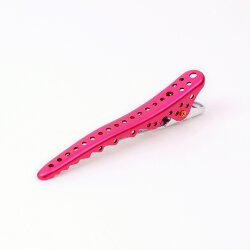 Зажимы Shark Сlip 2 штуки розовый, металл, арт. YS-Shark clip pink metal