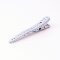 Зажимы Shark Сlip 2 штуки серебро, металл, арт. YS-Shark clip silver met
